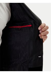 Hugo - HUGO Marynarka Henry254E1X 50549032 Czarny Slim Fit. Kolor: czarny. Materiał: bawełna #2