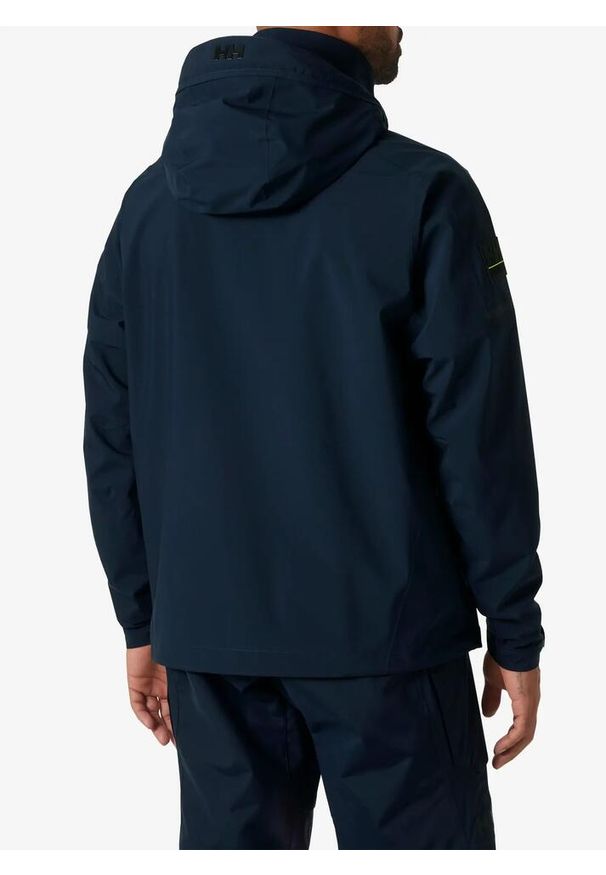 Kurtka przeciwdeszczowa męska Helly Hansen HP Racing Hooded Jacket 2.0. Kolor: niebieski