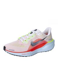 Buty do chodzenia dla dzieci Nike 002 Pegasus 41. Zapięcie: sznurówki. Kolor: czarny. Materiał: materiał, syntetyk, tkanina. Szerokość cholewki: normalna. Model: Nike Zoom. Sport: turystyka piesza
