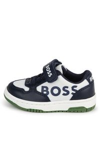 BOSS - Boss Sneakersy J50875 M Granatowy. Kolor: niebieski #6