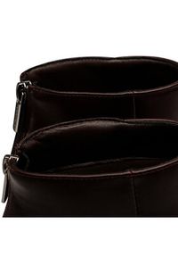 Jenny Fairy Botki LS5629-11 Bordowy. Kolor: czerwony. Materiał: skóra #5