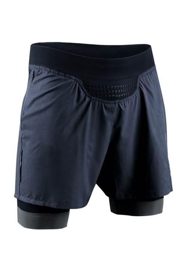 Spodnie do biegania męskie X-Bionic 4d Streamlite. Kolor: niebieski