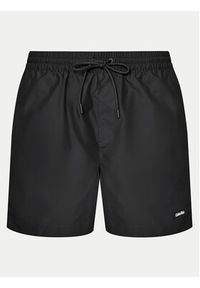 Calvin Klein Swimwear Szorty kąpielowe KM0KM01111 Czarny Regular Fit. Kolor: czarny. Materiał: syntetyk #6
