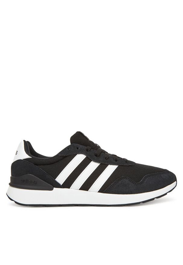 Adidas - adidas Sneakersy Run 60s 4.0 JR6622 Czarny. Kolor: czarny. Materiał: materiał. Sport: bieganie