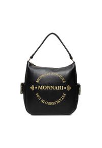 Monnari Torebka BAG0380-020 Czarny. Kolor: czarny. Materiał: skórzane