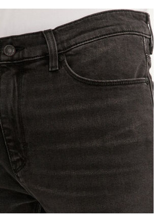 Hugo Jeansy 50522162 Czarny Slim Fit. Kolor: czarny