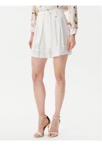 Artigli Szorty materiałowe ACSH001805 Biały Regular Fit. Kolor: biały. Materiał: wiskoza