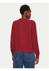 GAP - Gap Sweter 626355-05 Czerwony Regular Fit. Kolor: czerwony. Materiał: bawełna #4
