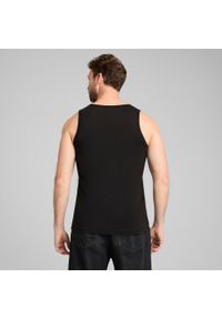 Podkoszulek Puma Ess No. 1 Logo Tank, Mężczyźni. Kolor: czarny. Materiał: materiał, bawełna
