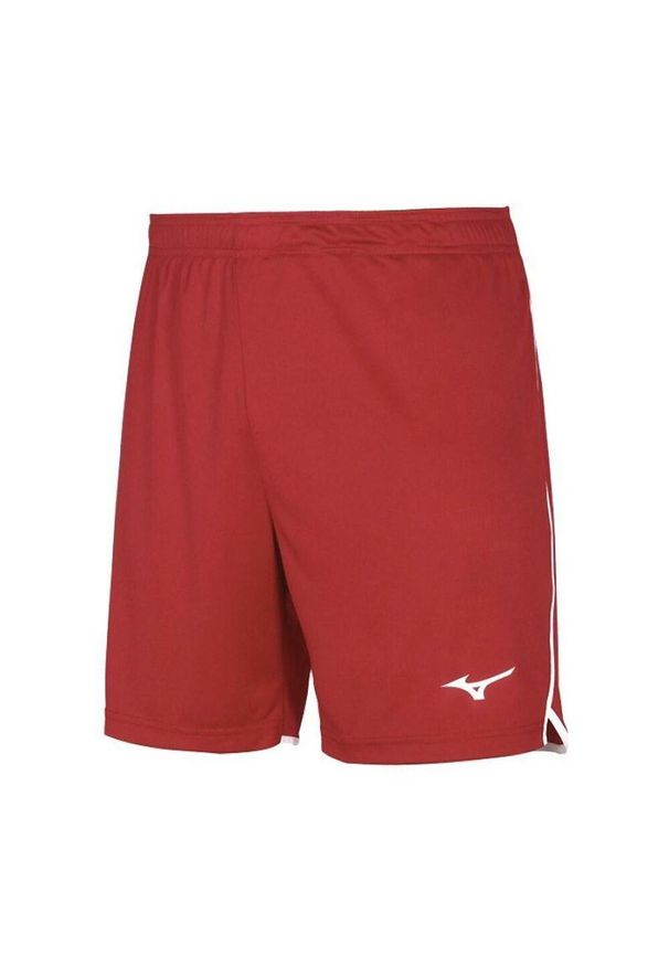 Mizuno - Męskie Spodenki Do Siatkówki HighKyu. Kolor: czerwony. Sport: siatkówka