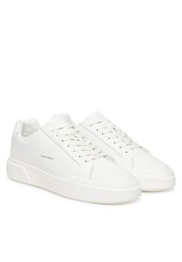 Calvin Klein Sneakersy Chunky Cupsole Laceup Lth YM0YM01344 Biały. Kolor: biały. Materiał: skóra #6