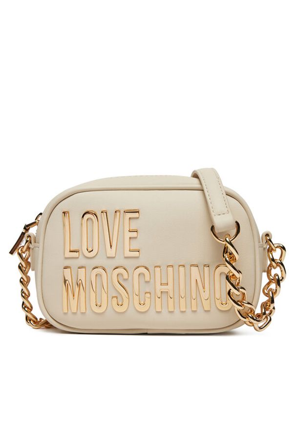 Love Moschino - LOVE MOSCHINO Torebka JC4026PP1MKD0110 Écru. Materiał: skórzane