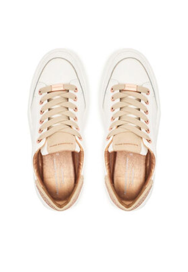 Alexander Smith Sneakersy Lancaster ASBDLSW 1869 Biały. Kolor: biały. Materiał: skóra