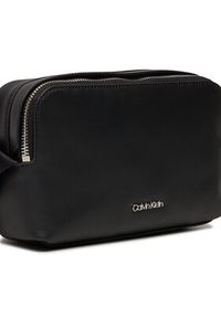 Calvin Klein Saszetka Ck Est. Pu Camera Bag K50K511860 Czarny. Kolor: czarny. Materiał: skóra #6