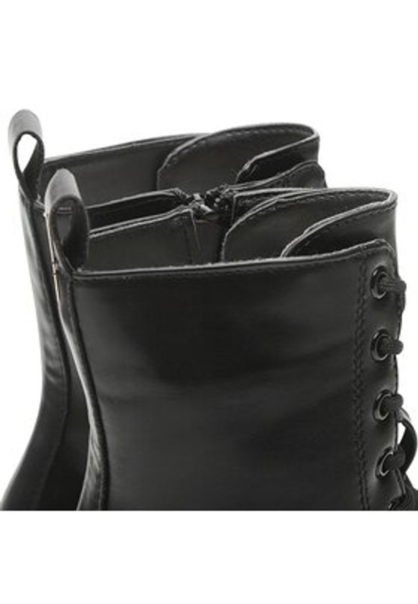 Clara Barson Trzewiki WS5658-06 Czarny. Kolor: czarny. Materiał: skóra