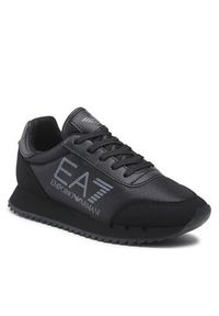 EA7 Emporio Armani Sneakersy XSX107 XOT56 Q757 Czarny. Kolor: czarny. Materiał: skóra #6