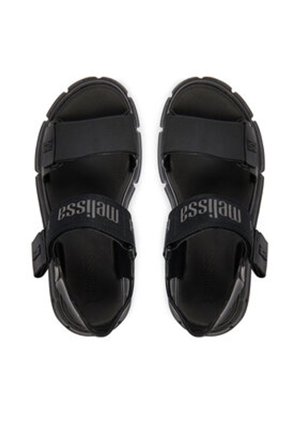 melissa - Melissa Sandały Melissa Pulse Ad 36854 Czarny. Kolor: czarny