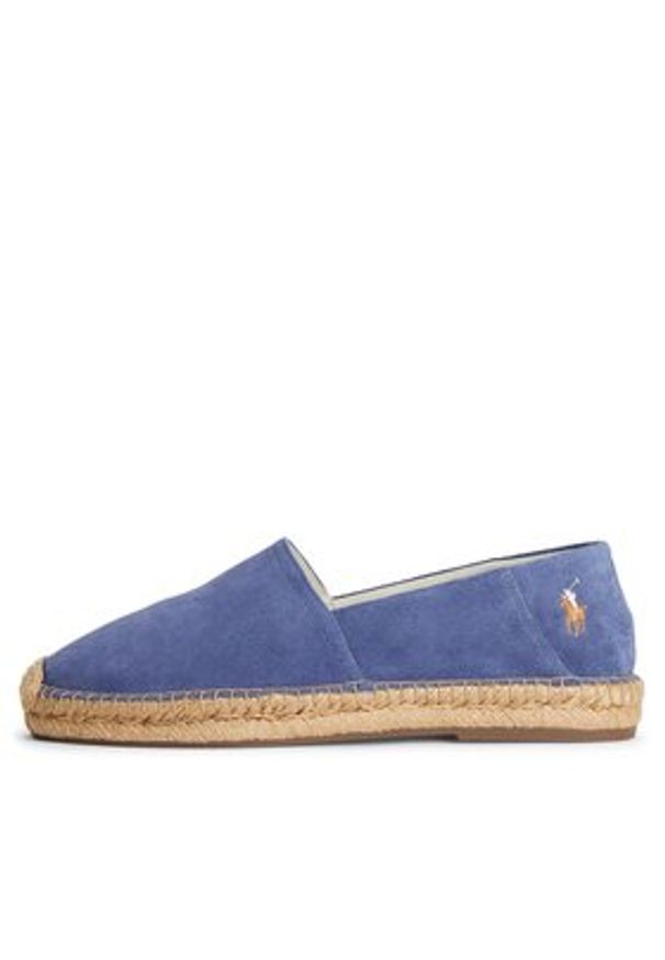 Polo Ralph Lauren Espadryle Cevio Slip 803862549001 Granatowy. Kolor: niebieski. Materiał: zamsz, skóra