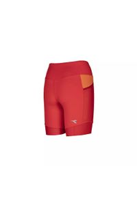 Diadora - Kolarki damskie DIADORA L. BIKE SHORTS BE ONE W XS. Kolor: czerwony