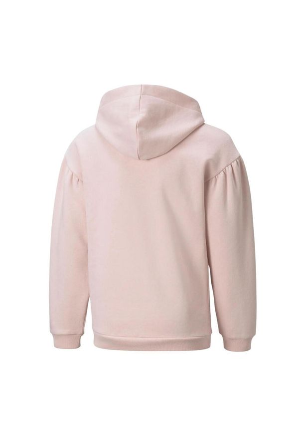 Puma - Bluza Z Kapturem Alpha Dla Dzieci. Typ kołnierza: kaptur. Kolor: różowy