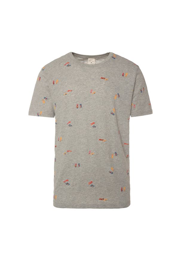 Koszulka Protest Belmont. Kolor: szary. Sezon: lato