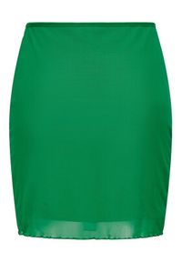 only - ONLY Spódnica mini 15315816 Zielony Regular Fit. Kolor: zielony. Materiał: syntetyk