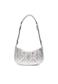 Guess Torebka Aldina HWGY96 63170 Srebrny. Kolor: srebrny. Materiał: skórzane #5