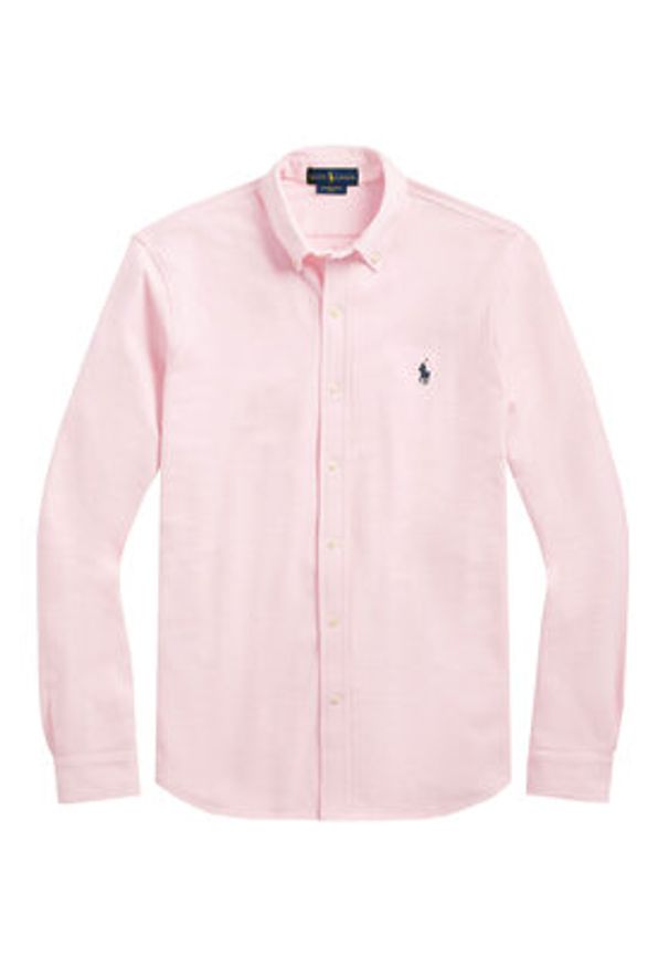 Polo Ralph Lauren Koszula Classics 710654408049 Różowy Regular Fit. Typ kołnierza: polo. Kolor: różowy. Materiał: bawełna