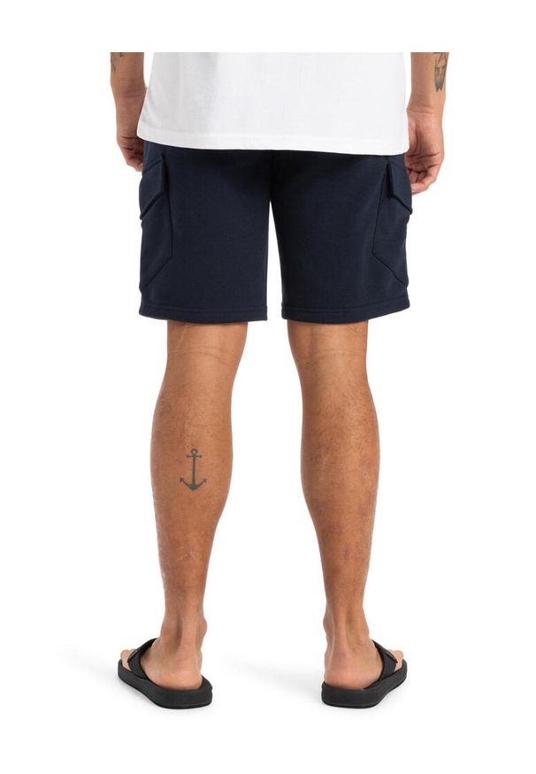 Quiksilver - dla Mężczyzn CARGO Czarny. Kolor: niebieski. Materiał: materiał, poliester, bawełna. Długość: krótkie. Sezon: lato