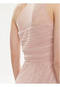Kontatto Sukienka wieczorowa SU308 Różowy Regular Fit. Kolor: różowy. Materiał: syntetyk. Styl: wizytowy #2