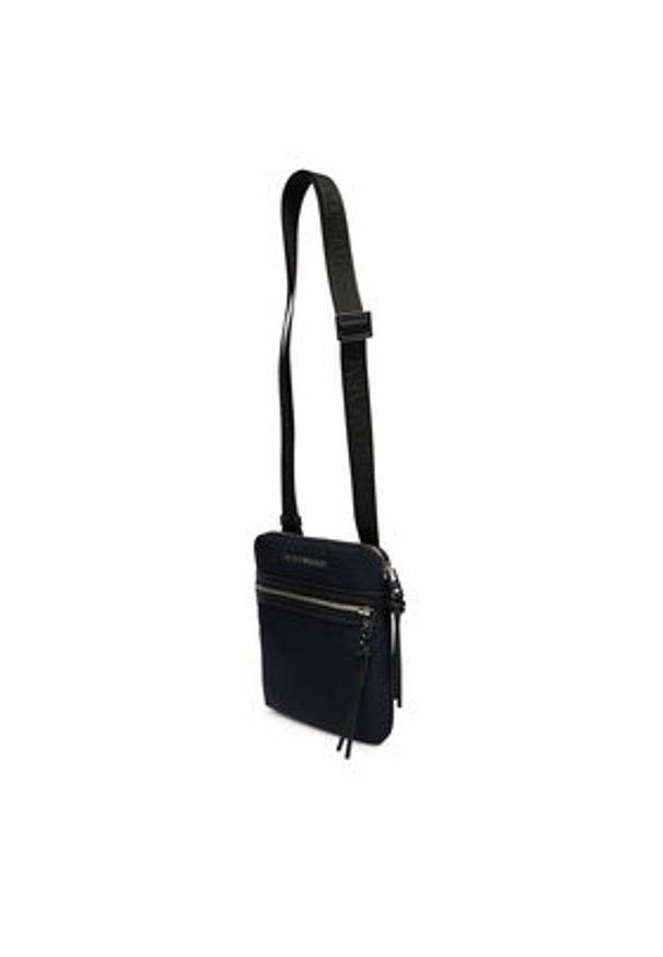 Emporio Armani Saszetka EM005400 AF14637 UB118 Granatowy. Kolor: niebieski. Materiał: materiał