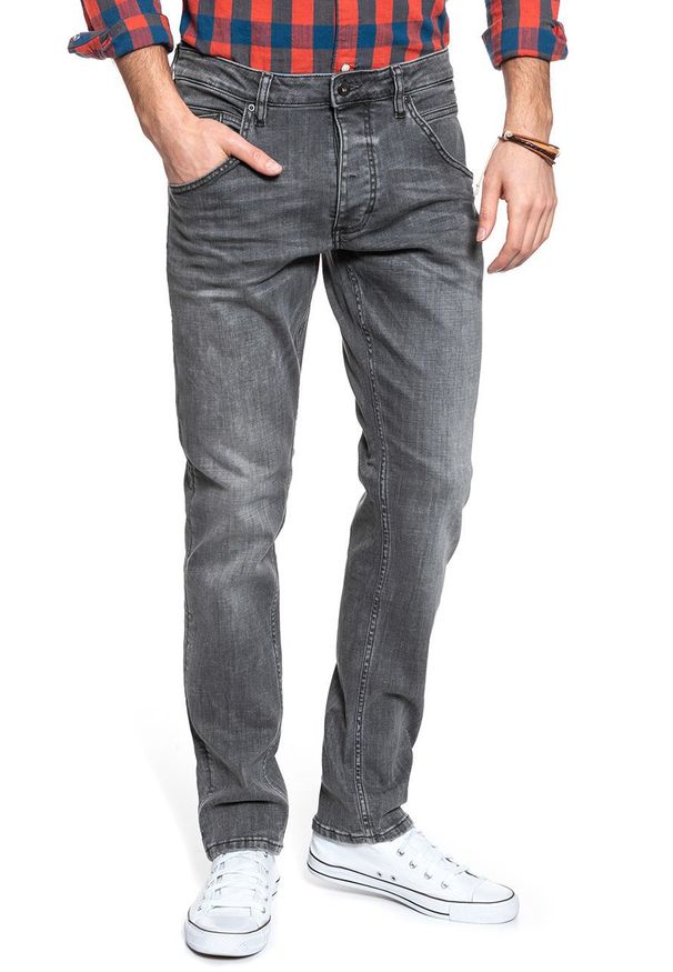 Mustang - SPODNIE MĘSKIE MUSTANG Michigan Tapered 1009139 4000 584 584