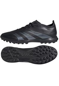 Adidas - Buty piłkarskie adidas Predator League L Tf M I2614 czarne. Zapięcie: sznurówki. Kolor: czarny. Materiał: syntetyk, guma. Sport: piłka nożna #1