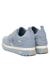Liu Jo Sneakersy Maxi Wonder 97 BA6007 PX808 Niebieski. Kolor: niebieski. Materiał: skóra #5