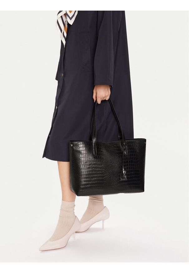 Aldo Torebka Tammera 14076965 Czarny. Kolor: czarny. Materiał: skórzane