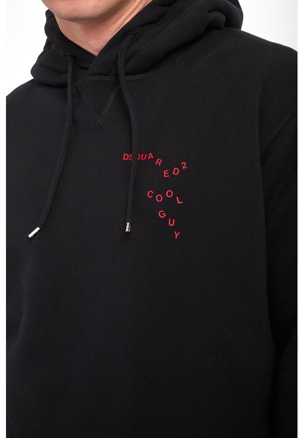 Bluza męska z kapturem DSQUARED2. Typ kołnierza: kaptur