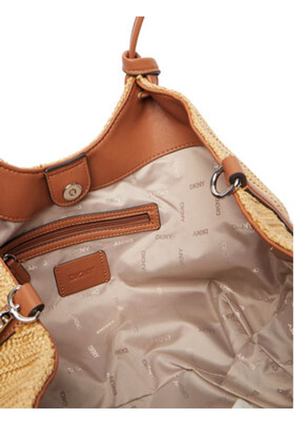 DKNY Torebka Paula R61AOE49 Brązowy. Kolor: brązowy