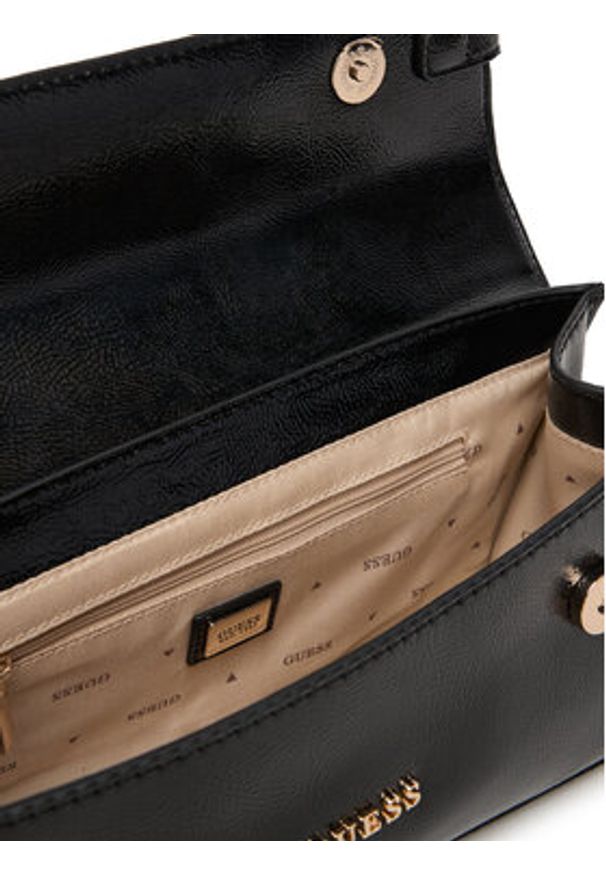 Guess Torebka 180238 Czarny. Kolor: czarny. Materiał: skórzane