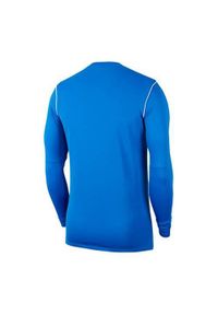 Bluza treningowa chłopięca Nike JR Park 20 Crew. Kolor: niebieski