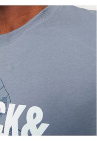 Jack & Jones - Jack&Jones T-Shirt Map 12257908 Niebieski Regular Fit. Kolor: niebieski. Materiał: bawełna #7