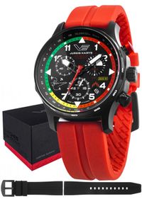 Zegarek męski Vostok Europe VK68-592C775 czerwony. Kolor: czerwony #1