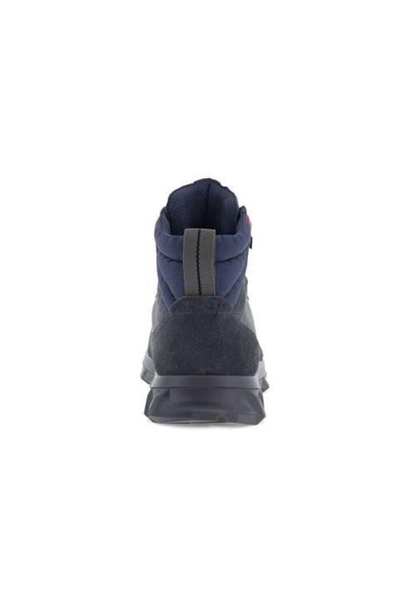 ecco - Buty do chodzenia męskie Ecco Mx Mid Wp. Kolor: wielokolorowy. Materiał: zamsz, tkanina. Szerokość cholewki: normalna. Sport: turystyka piesza