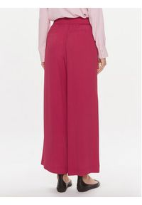 Marella Spodnie materiałowe Ribelle 2413131134 Czerwony Regular Fit. Kolor: czerwony. Materiał: jedwab