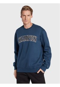 Champion Bluza 217877 Niebieski Regular Fit. Kolor: niebieski. Materiał: syntetyk