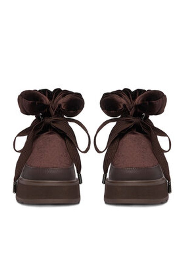 Juicy Couture Śniegowce EO-WS24267-01 Brązowy. Kolor: brązowy. Materiał: materiał