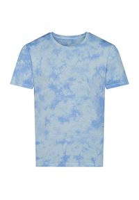 AWDIS - Męska Koszulka Cloud Tie Dye. Kolor: niebieski