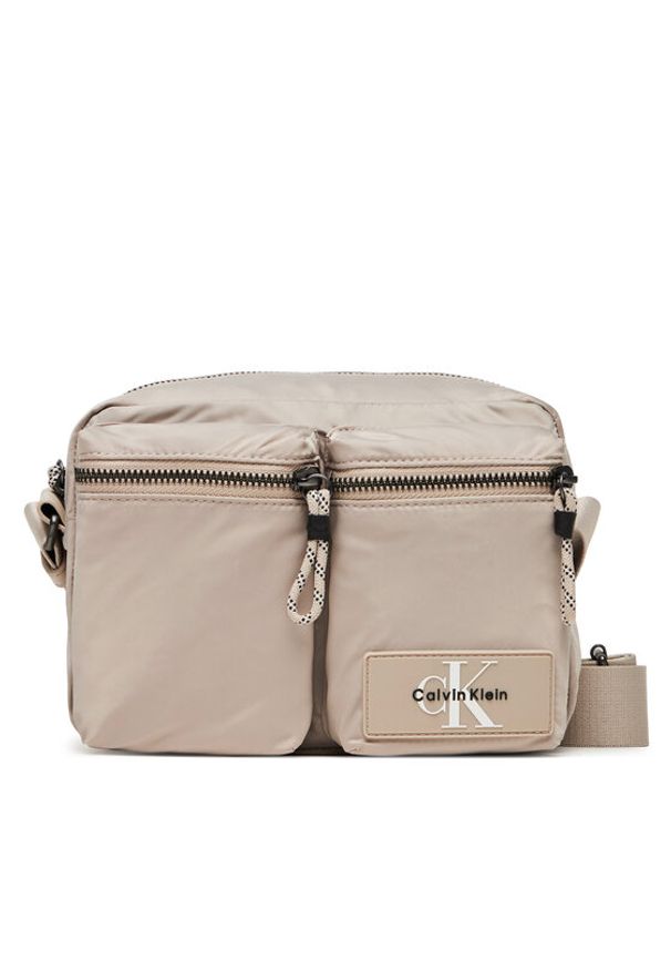Calvin Klein Saszetka Tech Utility Camera Bag LV04G3178G Écru. Materiał: materiał