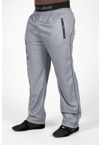 GORILLA WEAR - Mercury Mesh Spodnie - Szary/Czarny. Kolor: wielokolorowy, czarny, szary. Materiał: mesh. Sport: fitness