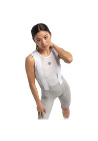 SIROKO - Spodenki rowerowe damskie z materiałów z recyklingu Sía Sza. Kolor: szary. Materiał: materiał. Sport: kolarstwo #1