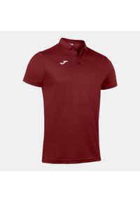 Koszulka polo do tenisa męska Joma Hobby. Typ kołnierza: polo. Kolor: wielokolorowy, czerwony, brązowy. Sport: tenis #1